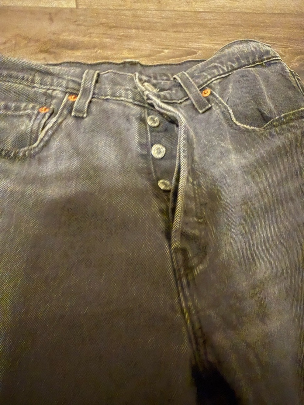 Levi’s Vintage 501 Skinny - Charcoal - Picture 3 of 11